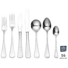 56 Piece Tablekraft Elite Stainless Steel Cutlery Set
